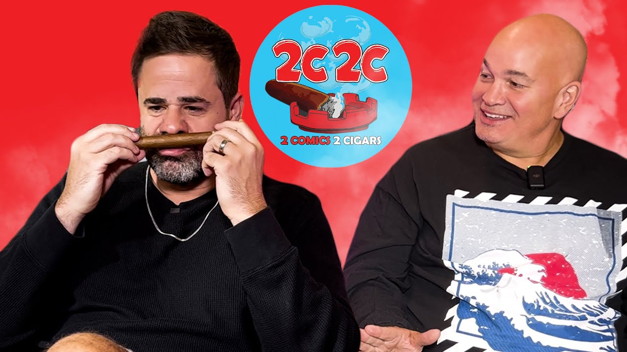 Robert Kelly & Yannis Pappas Smoke the Cuban Punch | 2 Comics 2 Ciagrs