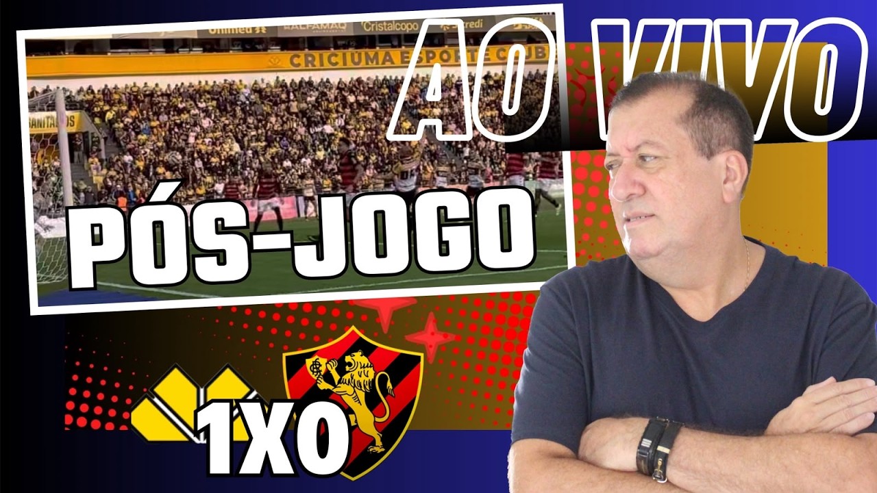 CRICI&Uacute;MA 1X0 SPORT - S&Eacute;RIE B - P&Oacute;S-JOGO AO VIVO!