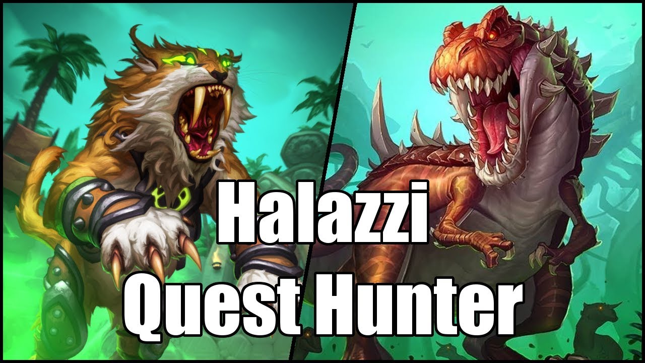 [Hearthstone] Halazzi Quest Hunter
