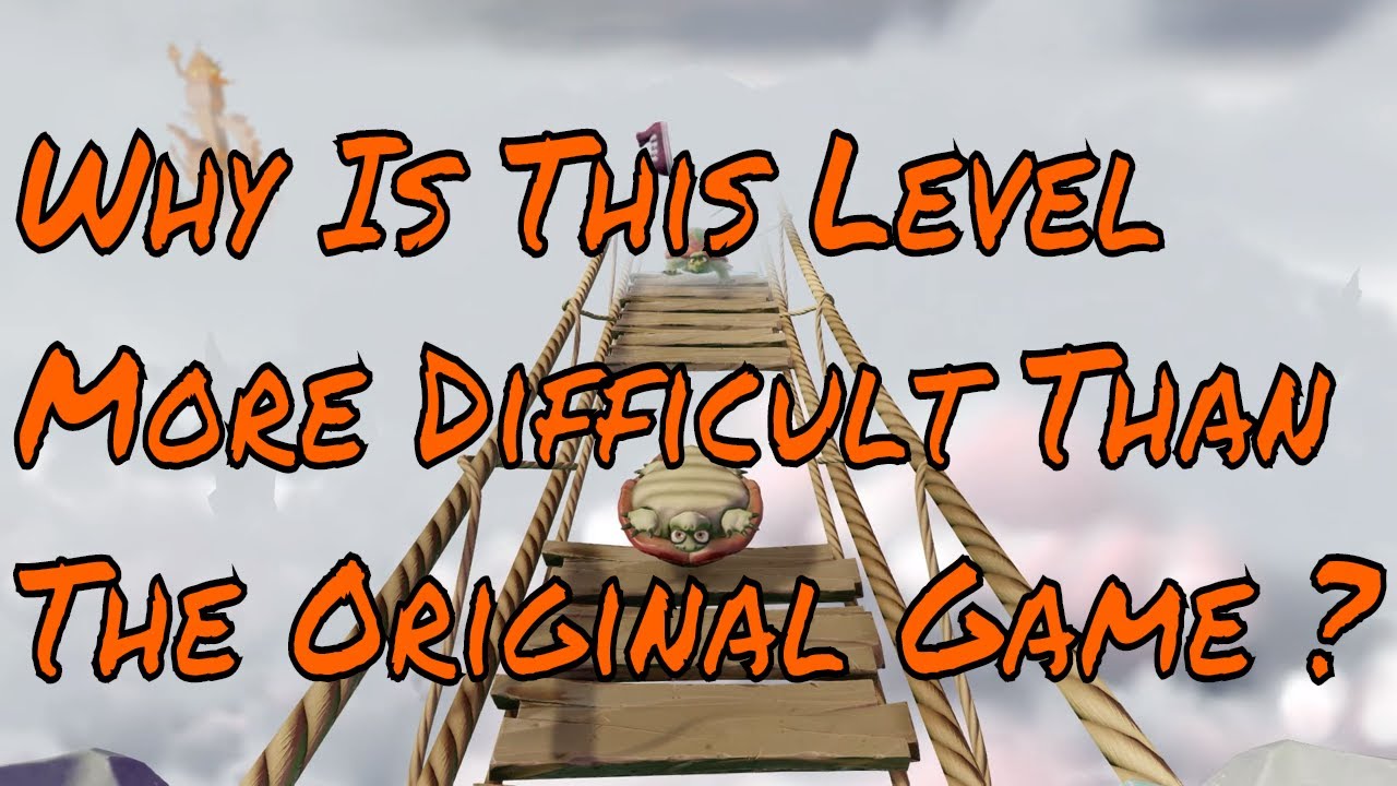 Crash Bandicoot N Trilogy - Both Old & New Road To Nowhere & The High Road Difficulty Comparison