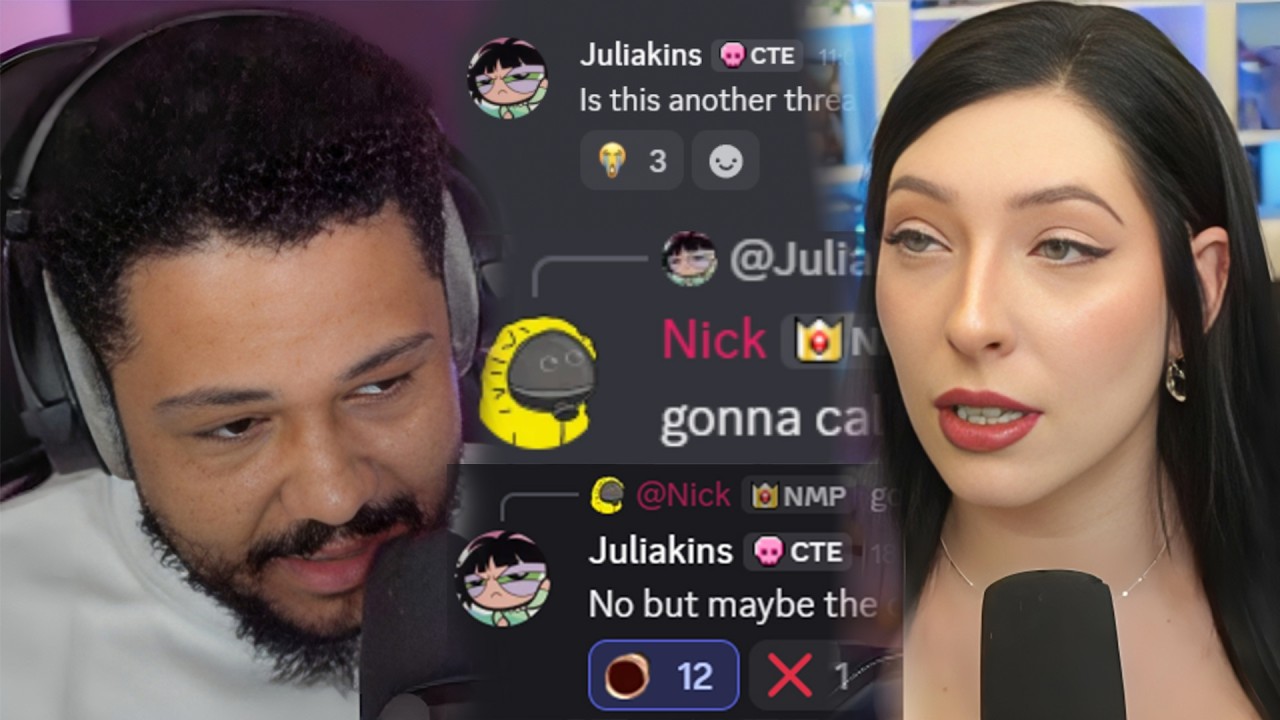 NMP and JuliaKins FIGHTING on Discord | Mzikif on Nmp, Arther DRAMA