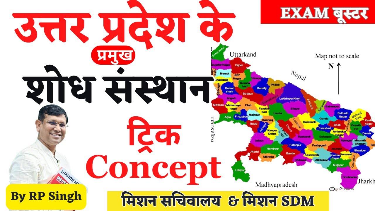 UPPSC RO ARO || उत्तर प्रदेश के प्रमुख शोध संस्थान || uttar pradesh ke pramukh shodh sansthan. by RP