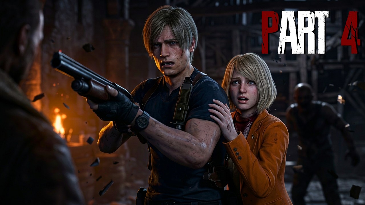 RE4 Remake - Part 4 | Leon's In Trouble Now