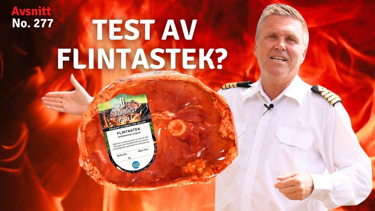 Test av flintastek I Kapten Mat I No. 277
