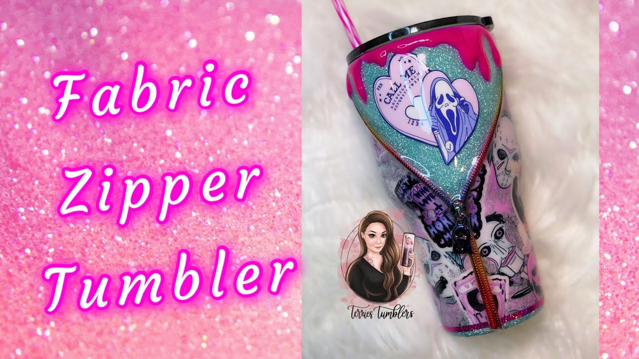 Fabric Zipper Tumbler
