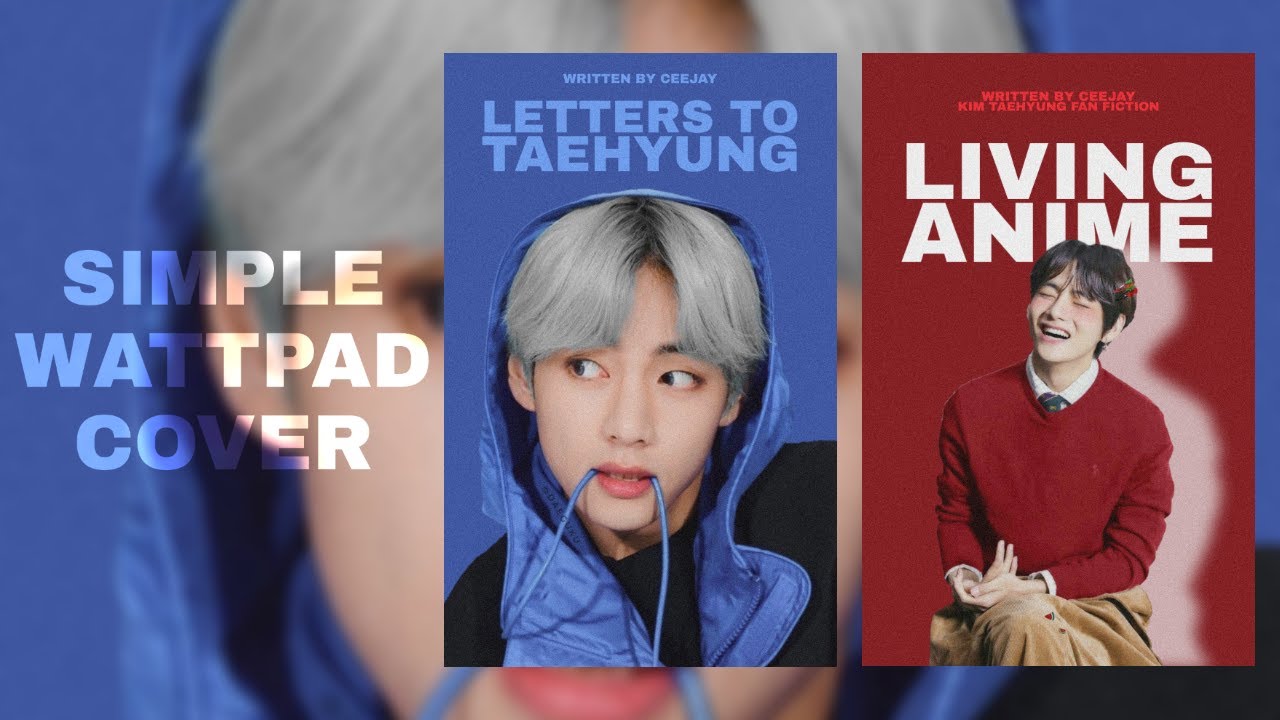 How to Make Simple Wattpad Cover? | How to Series