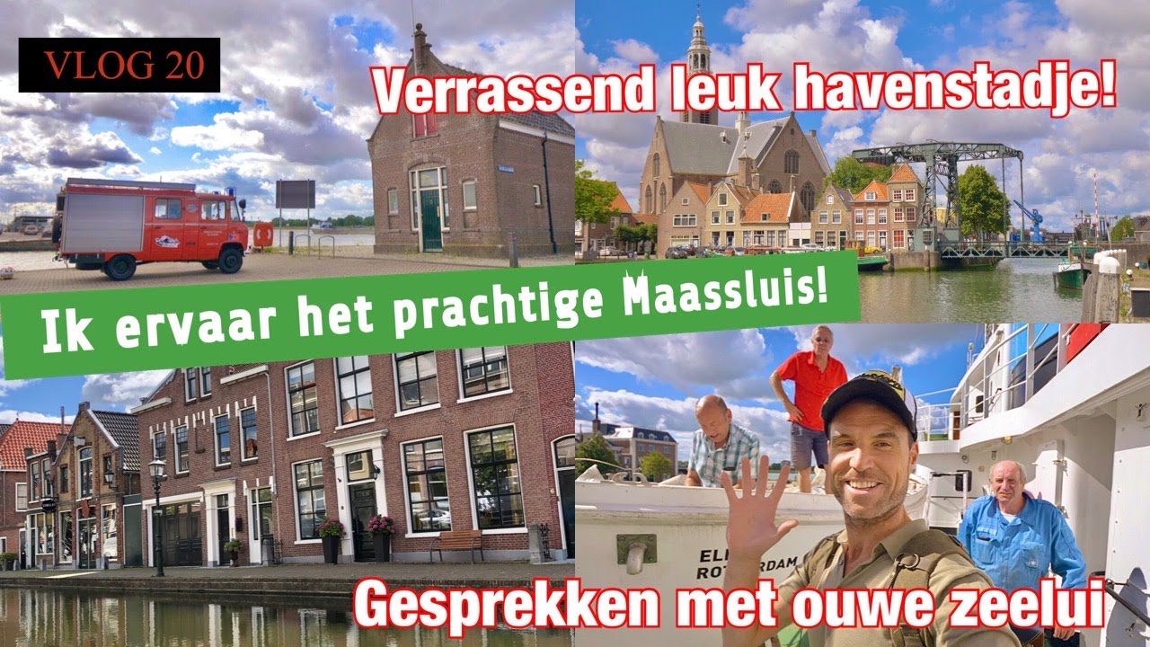VLOG 20 - IK ERVAAR HET VERRASSEND LEUKE MAASSLUIS! DIT HAD IK ECHT NIET VERWACHT!
