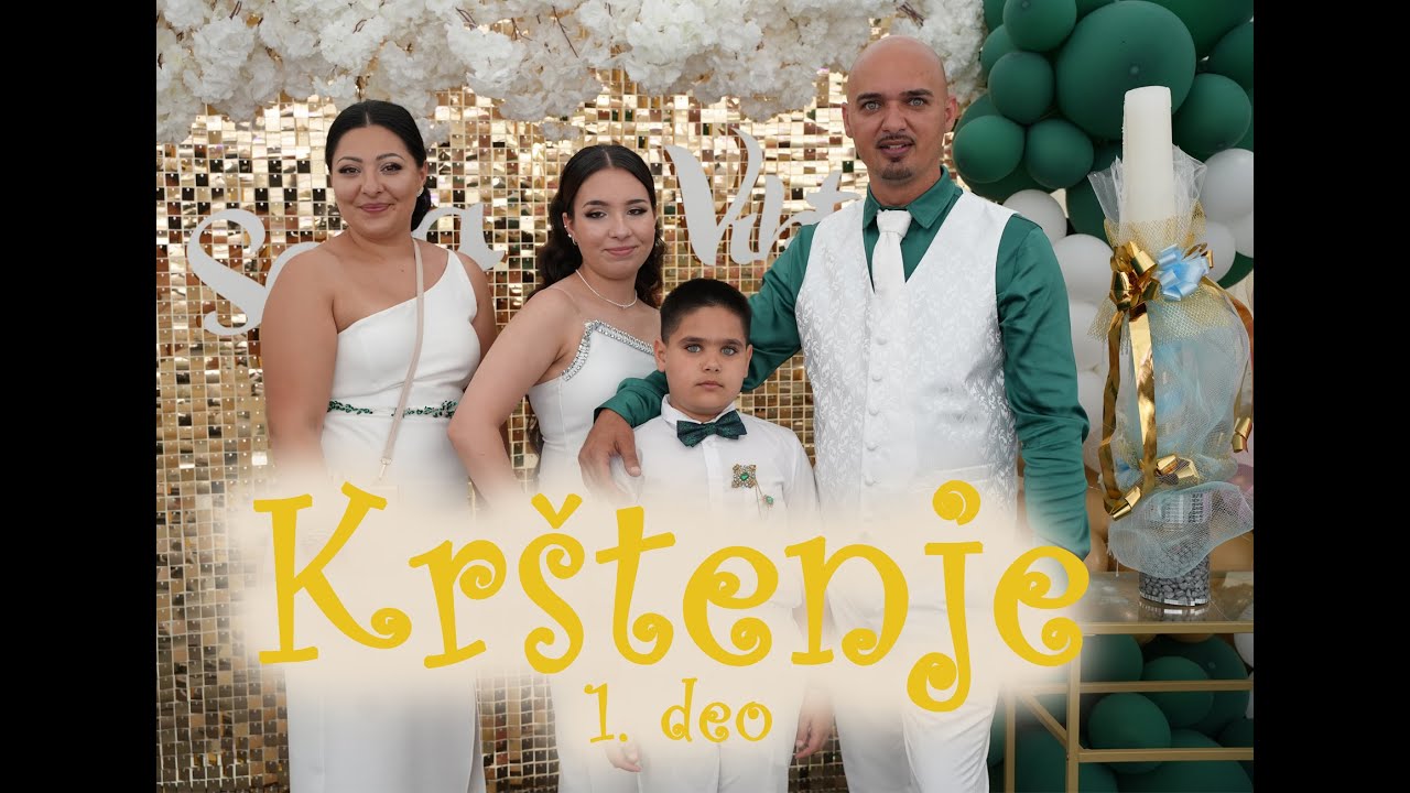 Kr&scaron;tenje Sare i Viktora kod Dejana iz Boto&scaron;a 1 deo