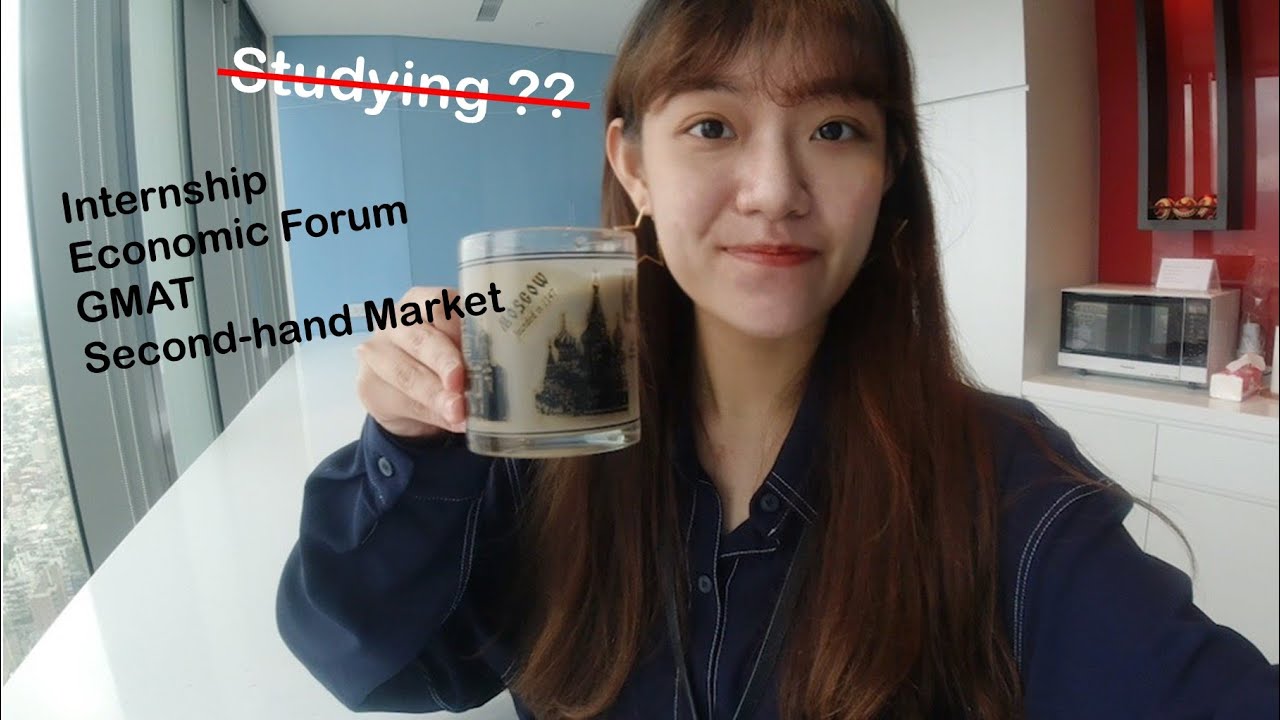 台大生vlog | 大學生活比讀書重要的事情｜補習準備碩士📚 市集擺攤.銀行實習.金融座談 | Something as significant as studying