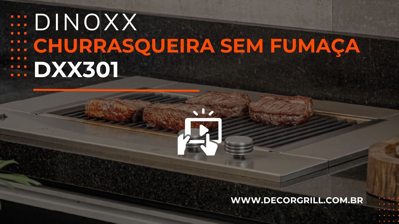 Churrasqueira Dinnox DXX301 agora na Decorgrill Churrasqueiras