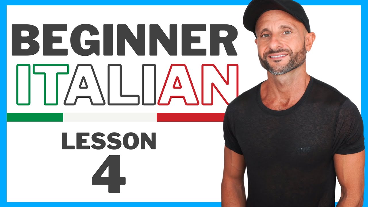 Adjectives in Italian - Beginner Italian Course: Lesson 4