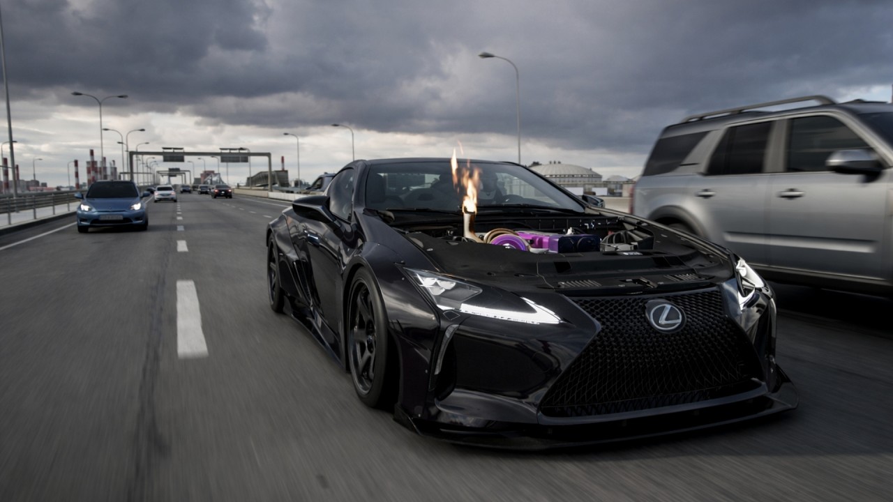 Безумный Lexus LC500 без Hesi… Это должно быть вне закона | Геймплей на руле
