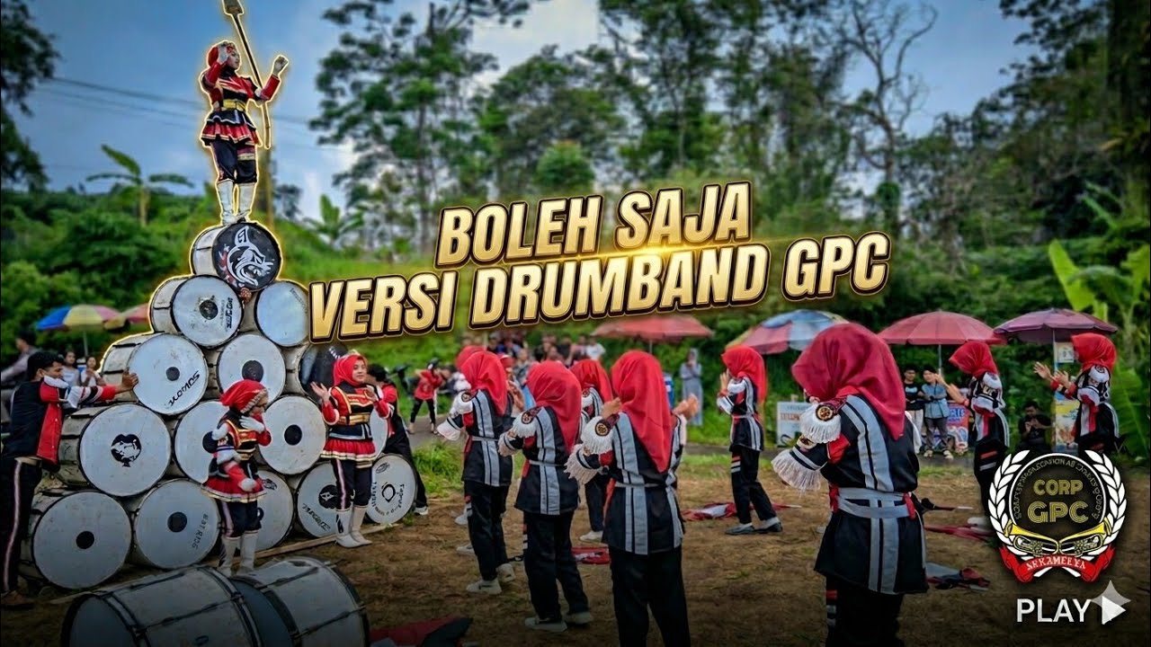 BOLEH SAJA versi DRUMBAND GPC || Kp. Caringin Tugu - Caringin 