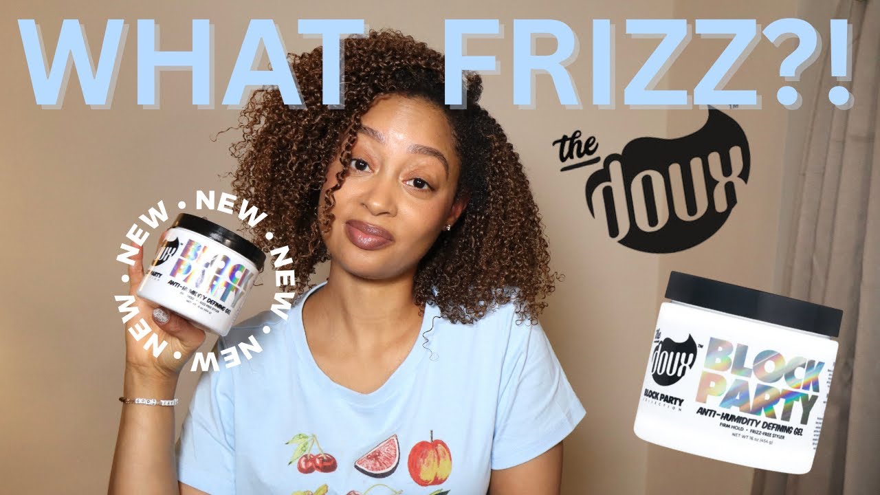 NEW Product Alert! The Doux Block Party Anti-Humidity Gel | First Impressions/Review