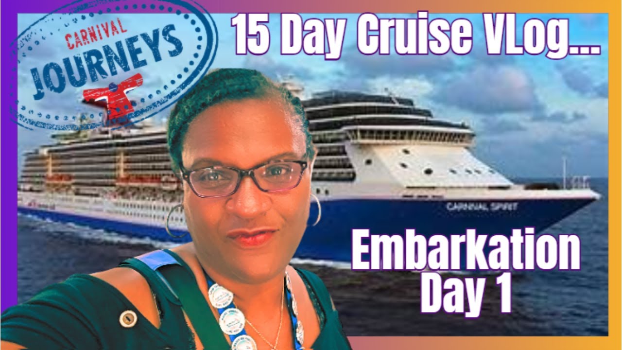 🚢 Carnival Spirit - Journeys Cruise - Carnival Repositioning Cruise - Vlog Day1