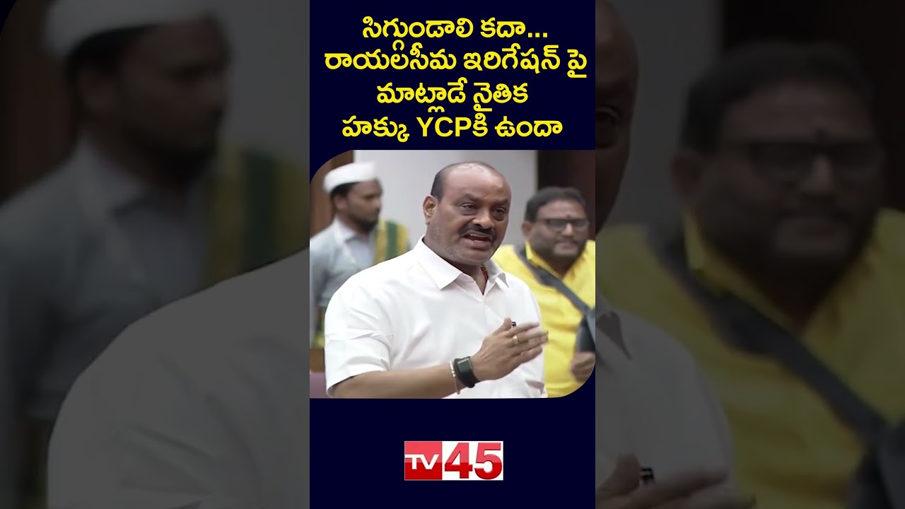Atchannaidu Hits Back at YCP in AP Council | TDP vs YCP