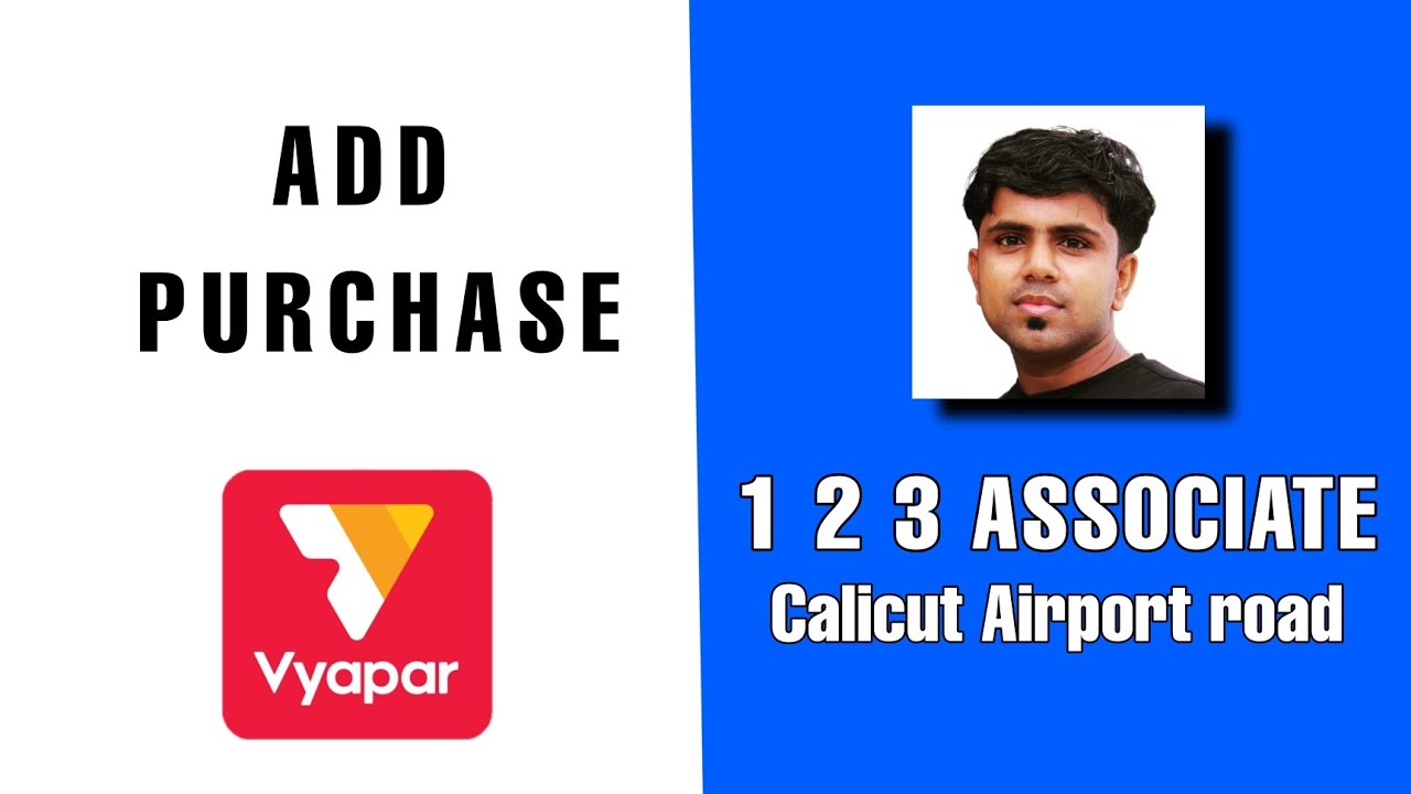 Add purchase vyapar billing software.