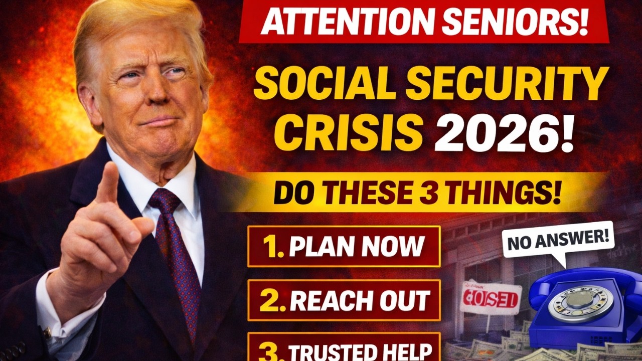 2026 SSA ALERT: Offices CLOSING, Phones DEAD, 12 Million Claims STUCK &mdash; Do These 3 Things NOW