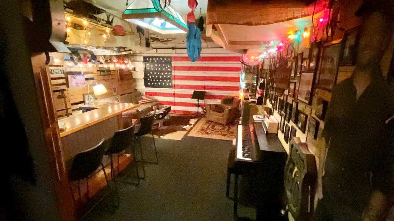 Coolest man cave garage bar tour