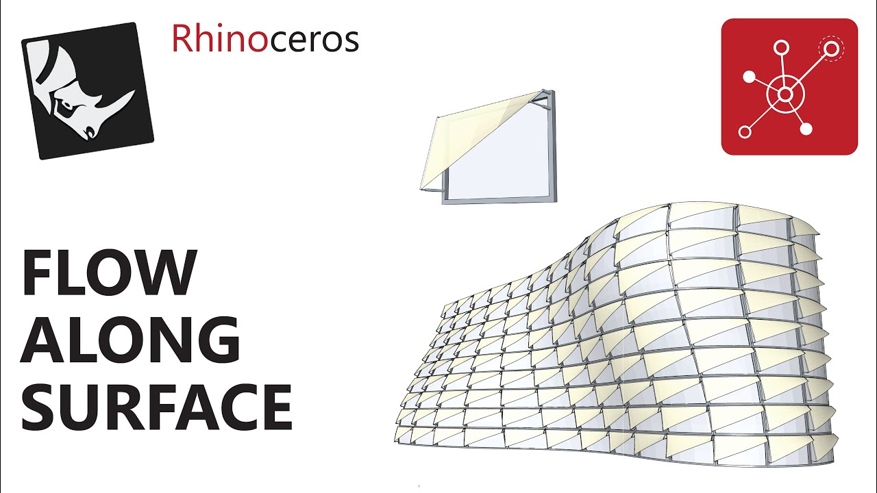 FlowAlongSurface in Rhino