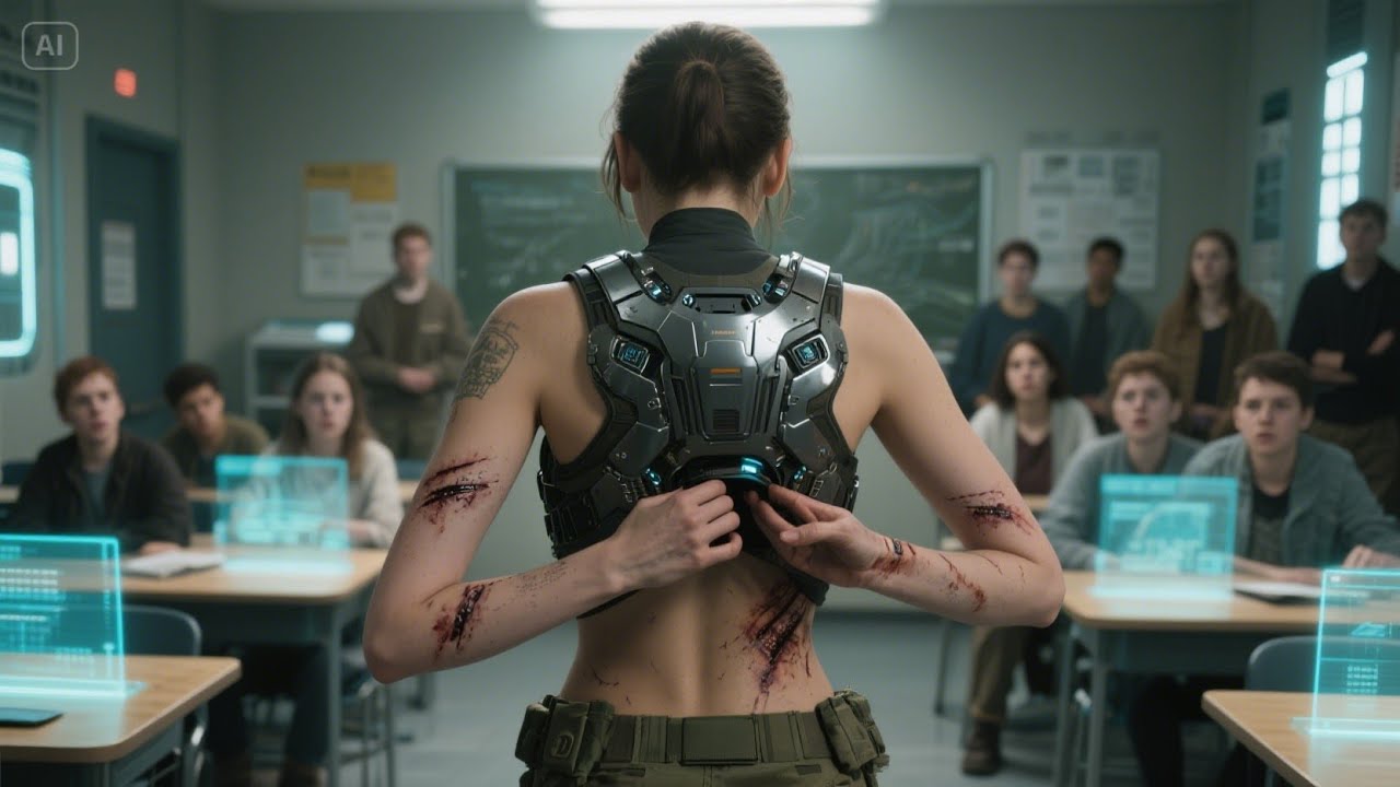 They Made Her Remove Her Armor in Class—The Scars of Humanity’s War Revealed | Epic HFY Sci-Fi Story