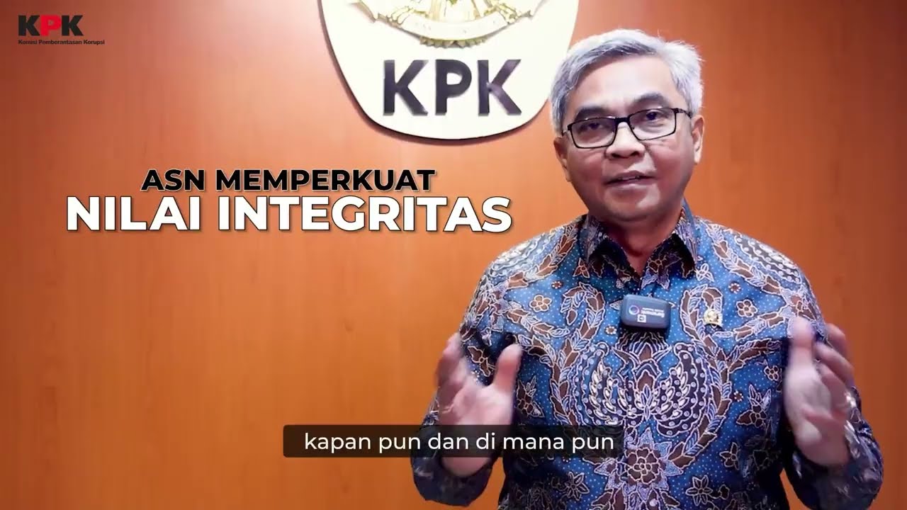 Video Pengantar E-Learning ASN Integritas