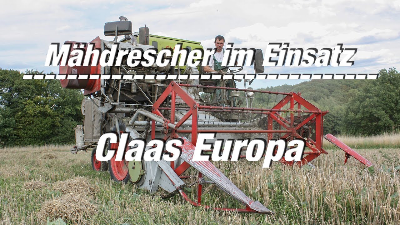 Mähdrescher im Einsatz: (Folge 1) Claas Europa FULL HD Film