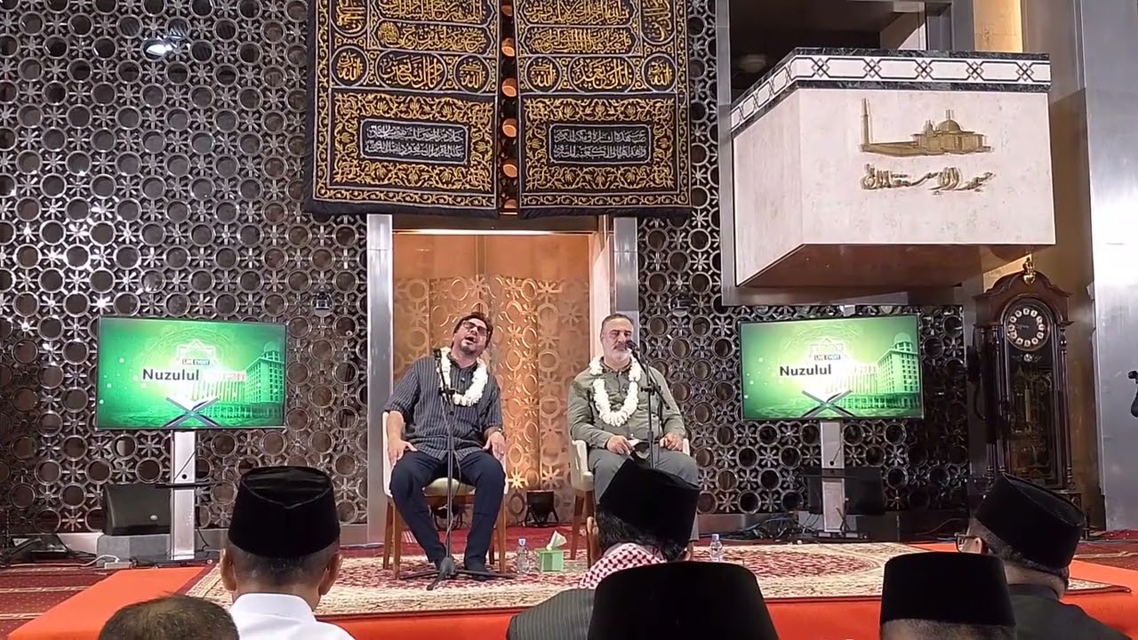Penampilan memukau Syekh Hamed Shakernejad di masjid Istiqlal, Jakarta