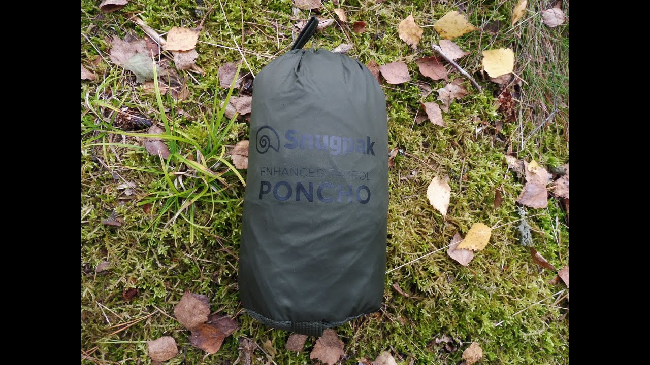 Snugpak - Enhanced Patrol Poncho - peleryna ponczo przeciwdeszczowe