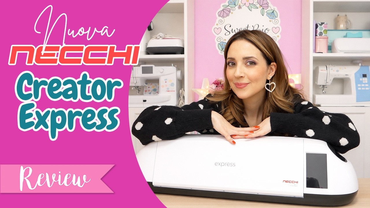 Necchi Creator Express ✂️✨ Presentazione completa del nuovo plotter
