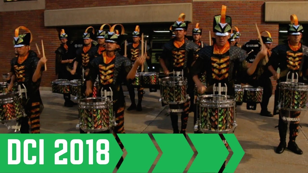 Carolina Crown 2018 Drumline: In The Lot
