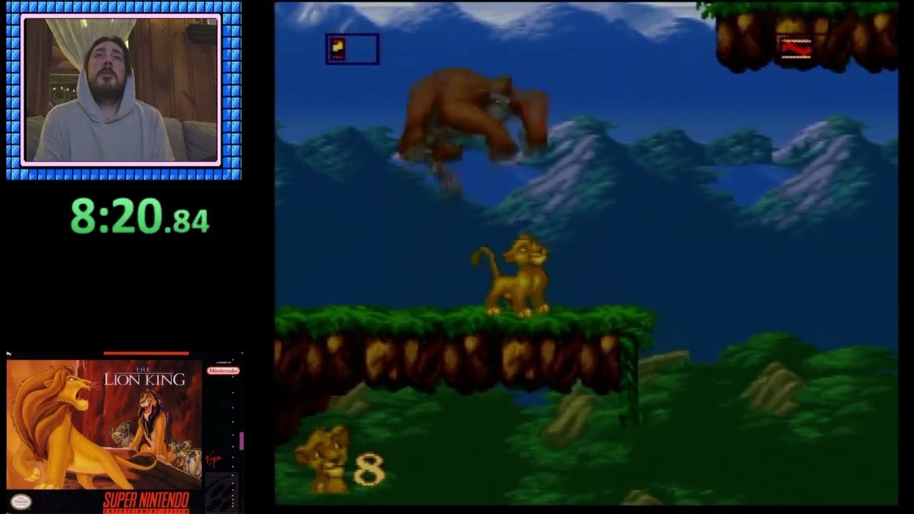 The Lion King (SNES) {14:39} Easy Any%