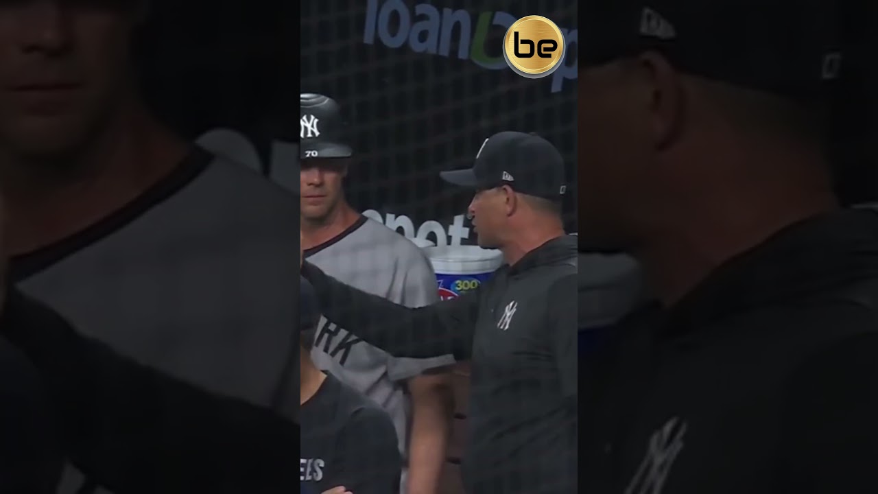 TOUGH Situation At YANKEES' DUGOUT, AARON BOONE Yelling At First  Base Coach‼️2025👀#mlb