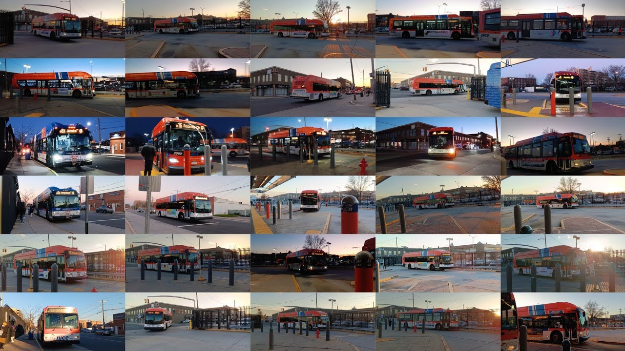 NICE: Action at Hempstead Bus Terminal (1st MOST VIEWED VIDEO!)