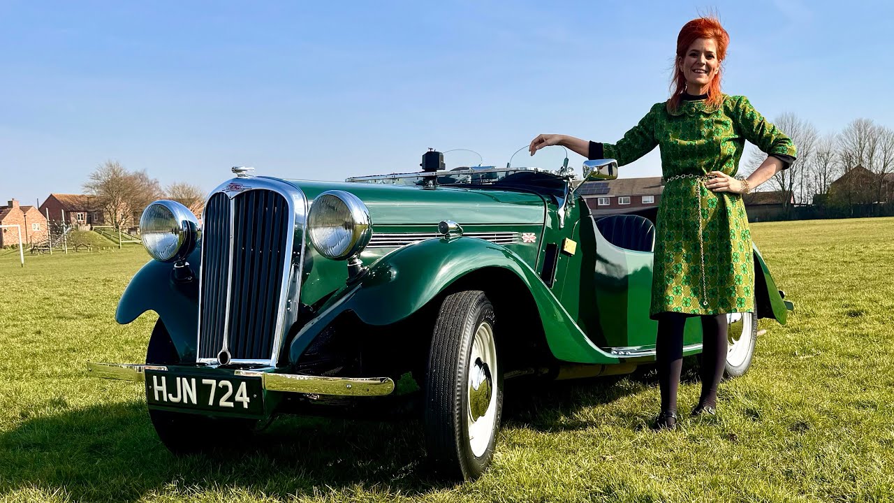 40s Singer 9 Roadster - a British sports car / sporting saloon