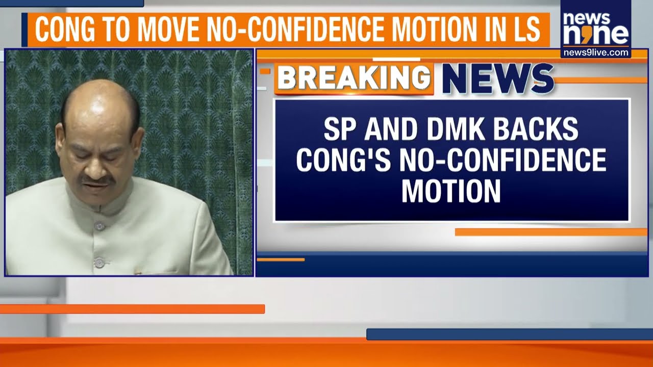 Congress to Submit No-Confidence Motion Against Lok Sabha Speaker Om Birla