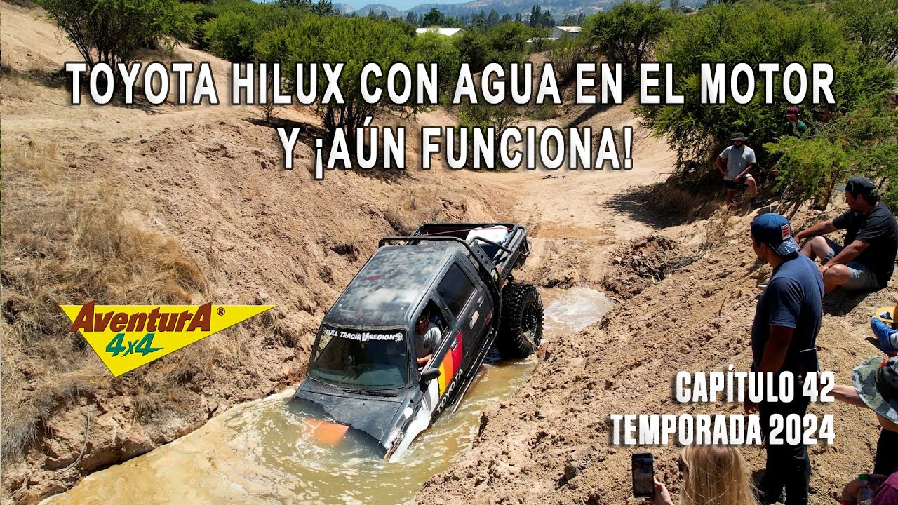 ¿Agua en el Motor? La Sorprendente Resistencia de la Toyota Hilux _ Aventura 4x4