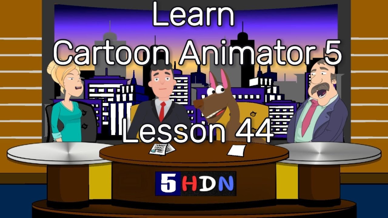 Изучите Cartoon Animator 5 (Урок 44) Присоединяйтесь к этому уроку, и мы вместе создадим Hound Do...