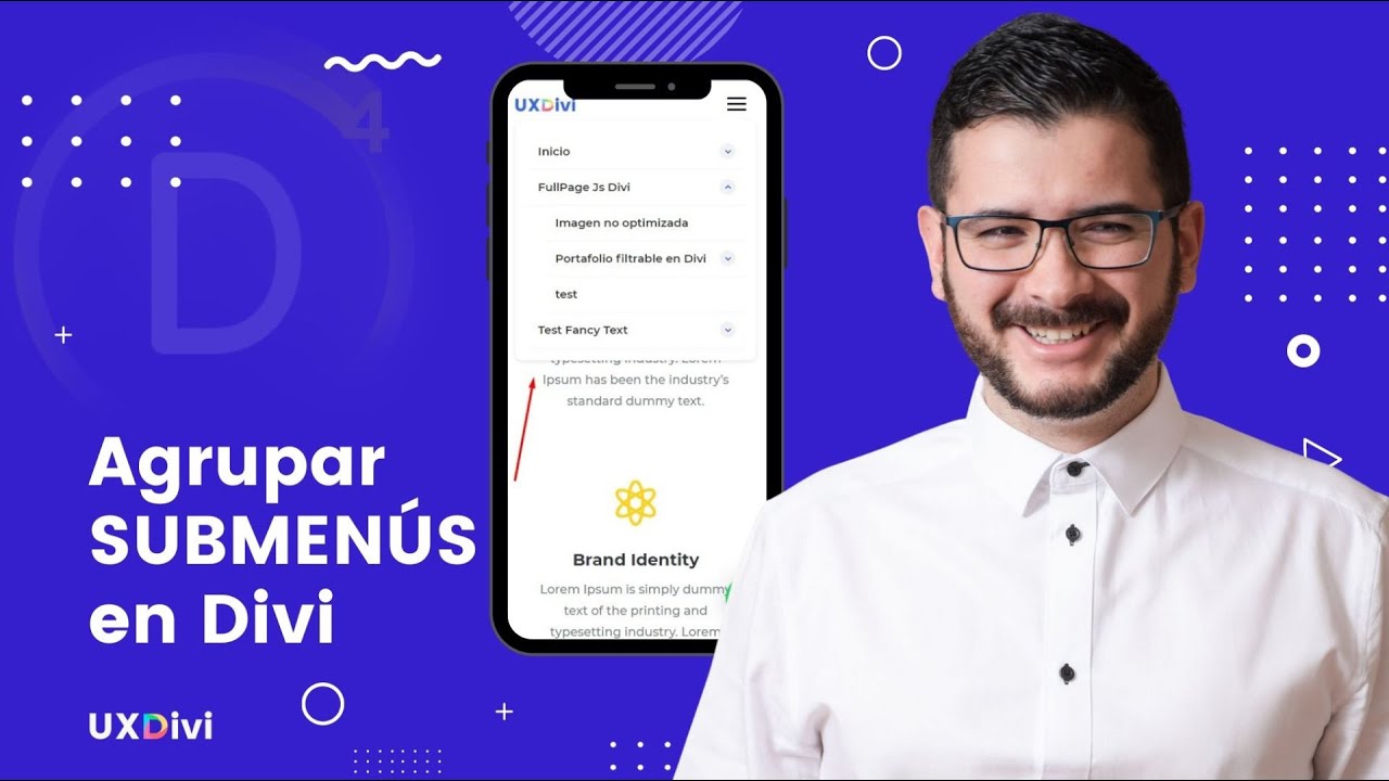 ✅ ✅ ✅ TUTORIAL DIVI: Cómo contraer o agrupar los submenús para MÓVILES en Divi + SNIPPETS 😎 🎅