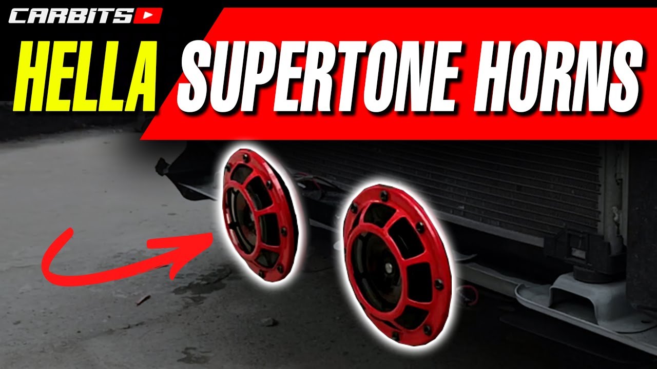 How to install Hella Supertone dual car horns | Honda Brio RS | #CARBITS