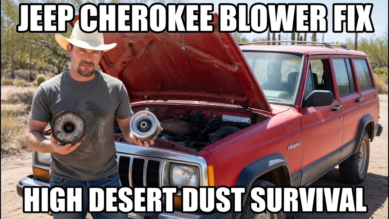 Замена электродвигателя вентилятора на Jeep Cherokee