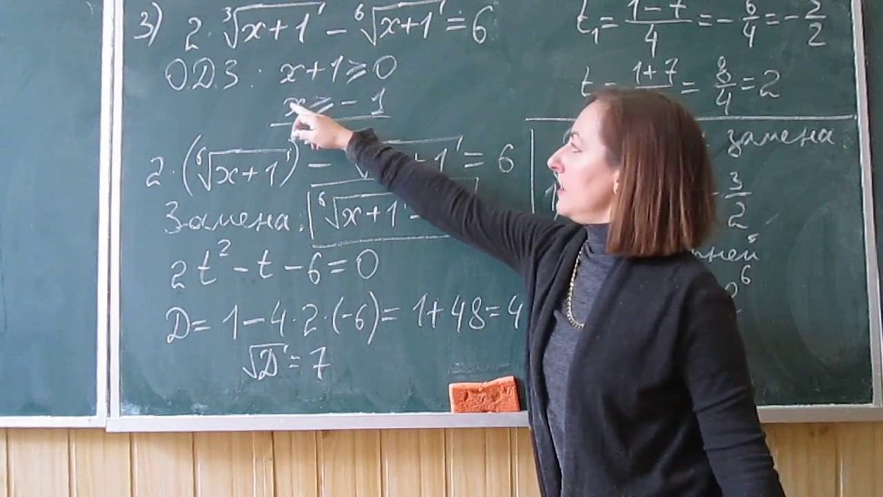 Математика это просто. Иррациональные уравнения 2.
