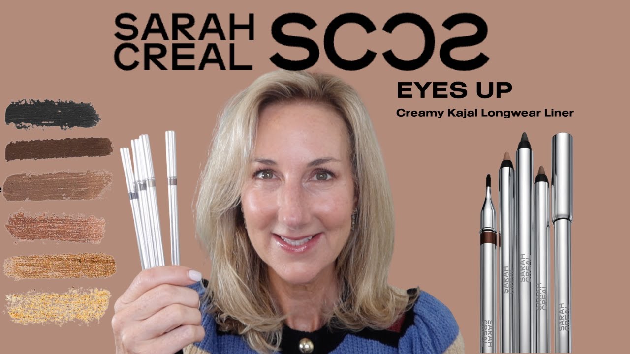 НОВИНКА! Стойкие подводки Sarah Creal Creamy Kajal + косметика Sarah Creal Beauty для всего лица