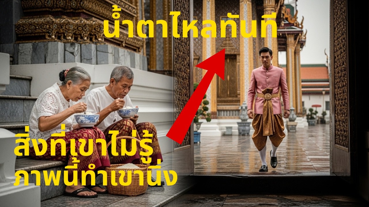 กลับบ้านไม่บอกใคร มหาเศรษฐีช็อกเห็นพ่อแม่ชรากินข้าวตากฝน | ฟังแล้วน้ำตาไหล