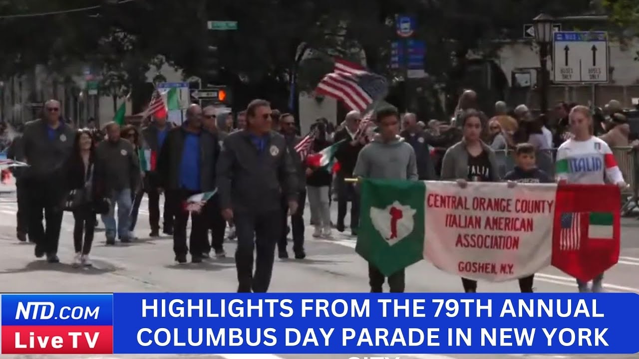Highlights from the 79th Annual Columbus Day Parade in New York City
