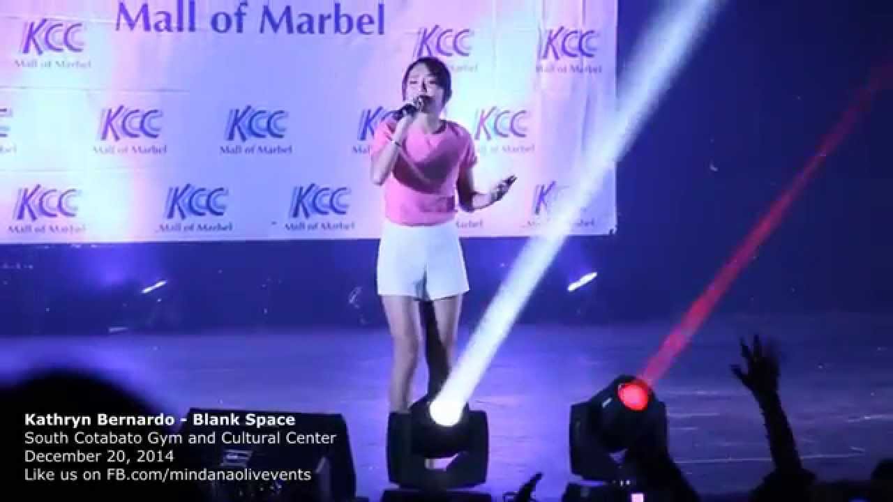 Kathryn Bernardo - Blank Space Live at KCC Mall of Gensan/Marbel 2014