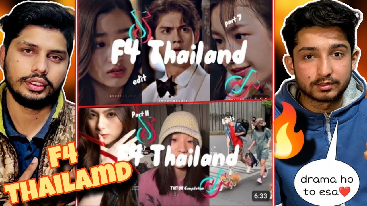 F4 Thaidrama (Boys over flower) Tiktok Compilation 2024||Reaction Video||@brsreaction