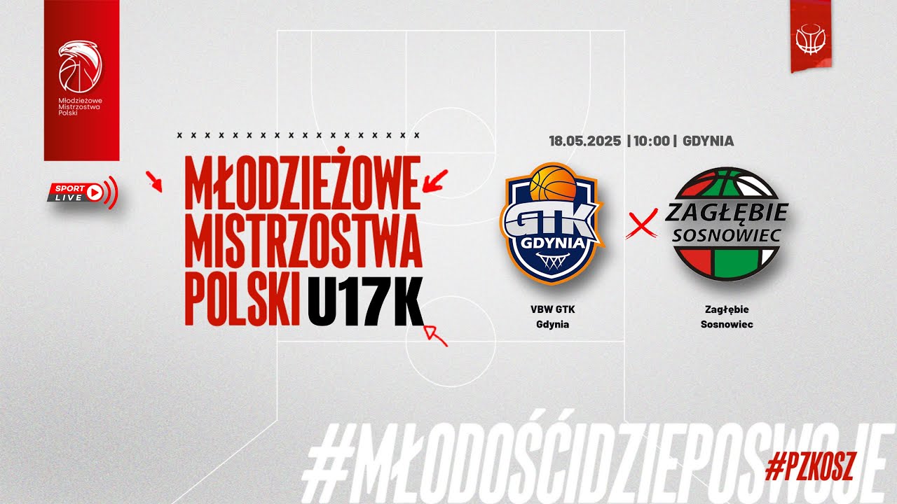VBW GTK Gdynia - Zagłębie Sosnowiec (Finał MMP U17K) (o 3 miejsce)
