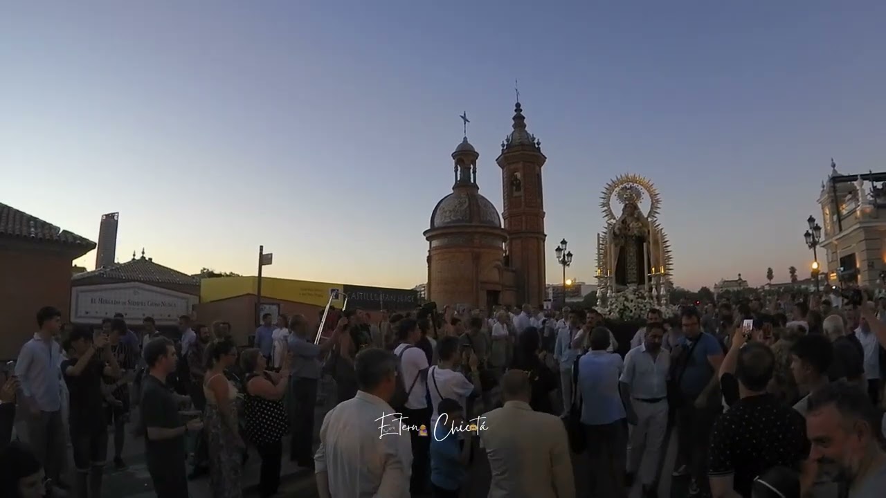 Traslado Ntra. Sra. del Carmen del Puente de Triana Sevilla 2024.