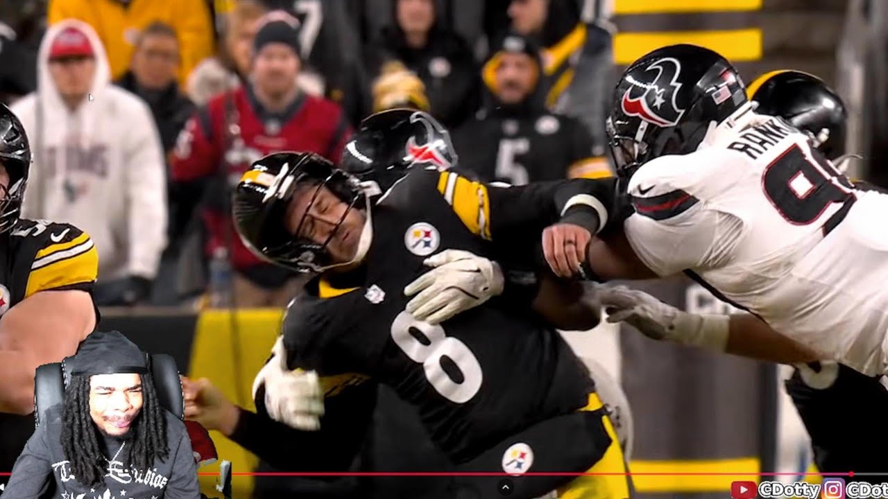 DEFENSE IS CRAZY!!! Texans vs Steelers NFL Wild Card Highlights (reaction)